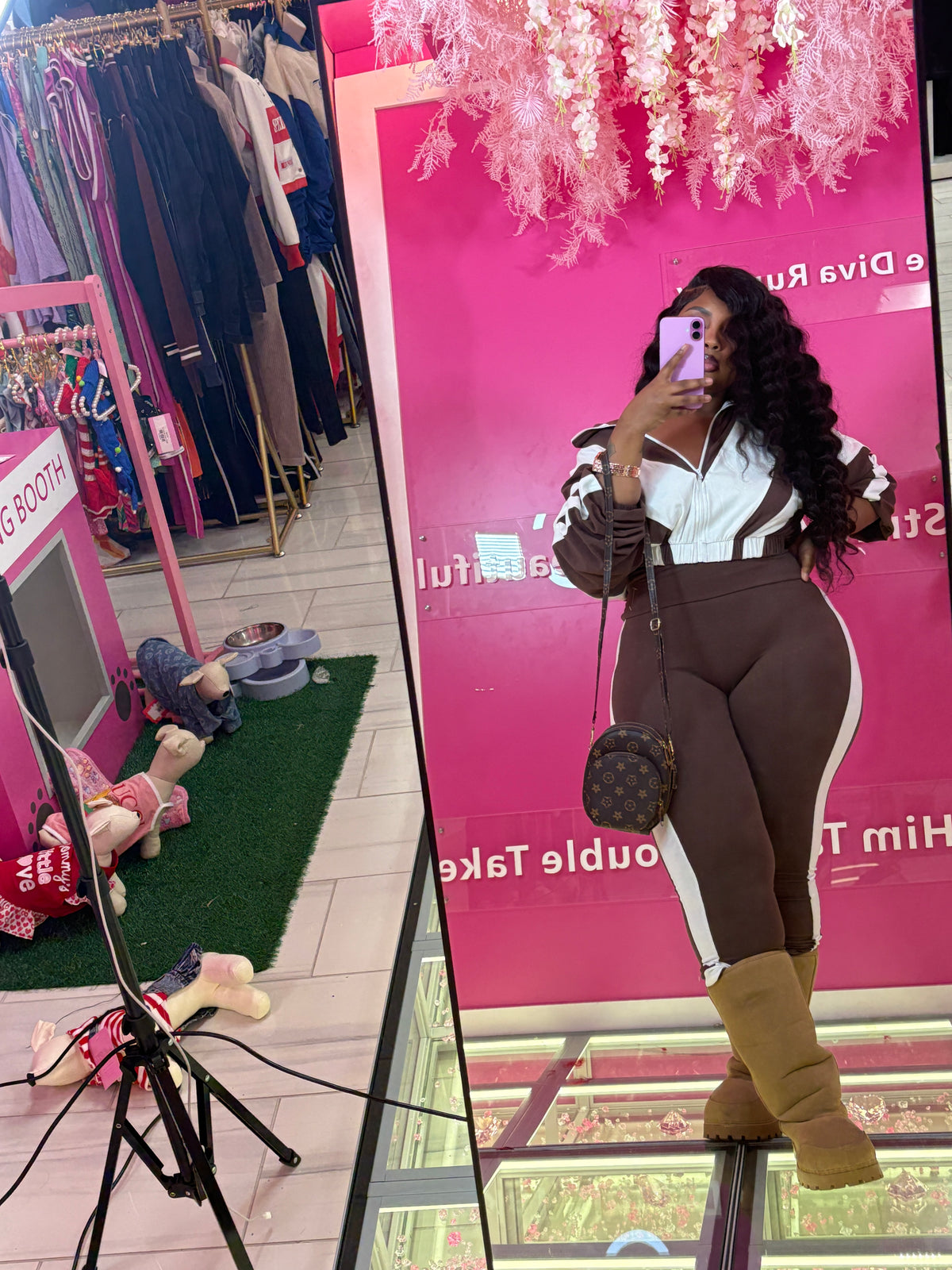 Baddie Tour Szn Crop Jacket Track Suit