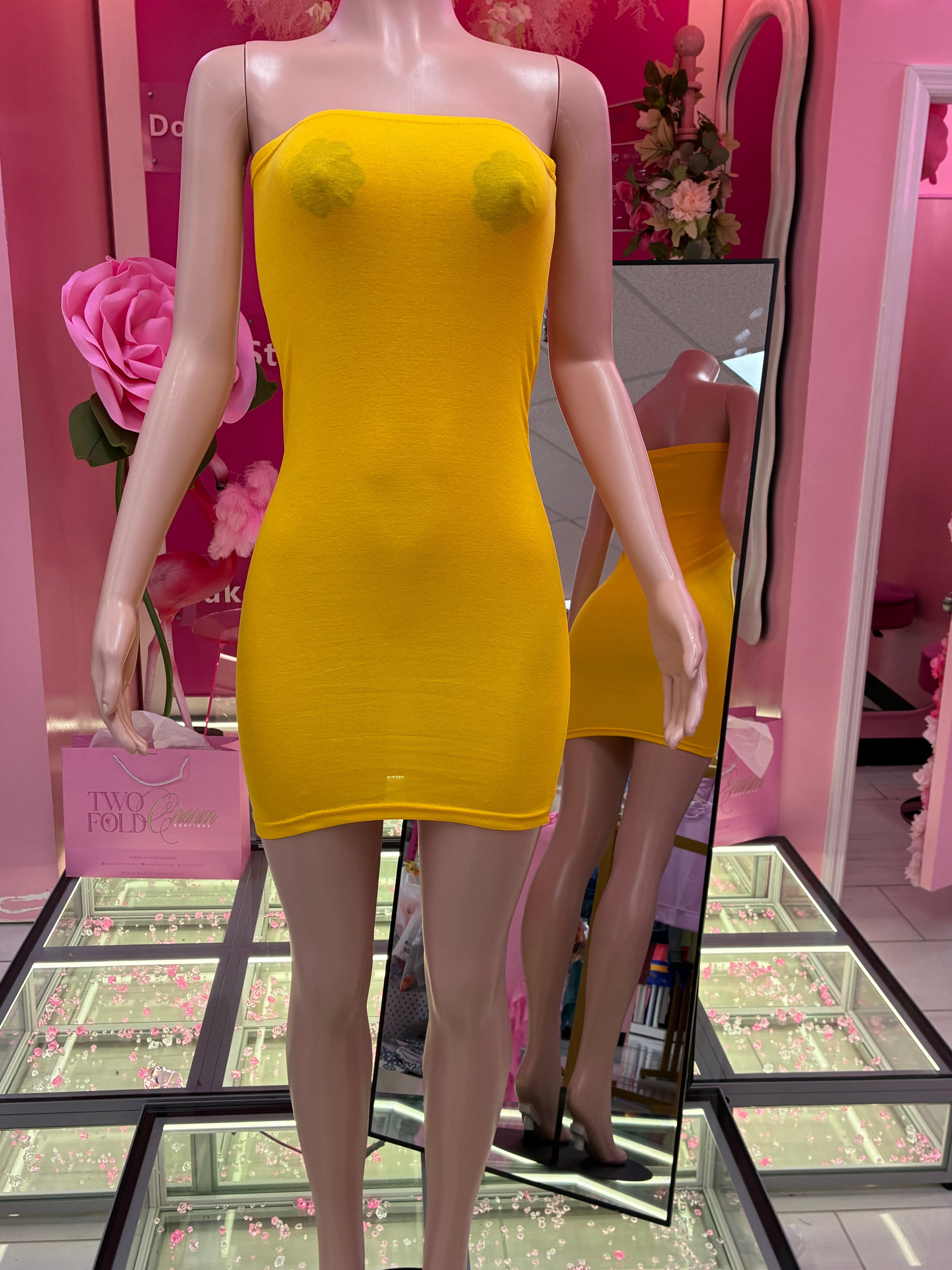 Summer Time Tube Top Dress 