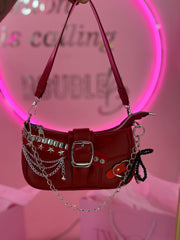 Red Ruby the Shoulder Bag