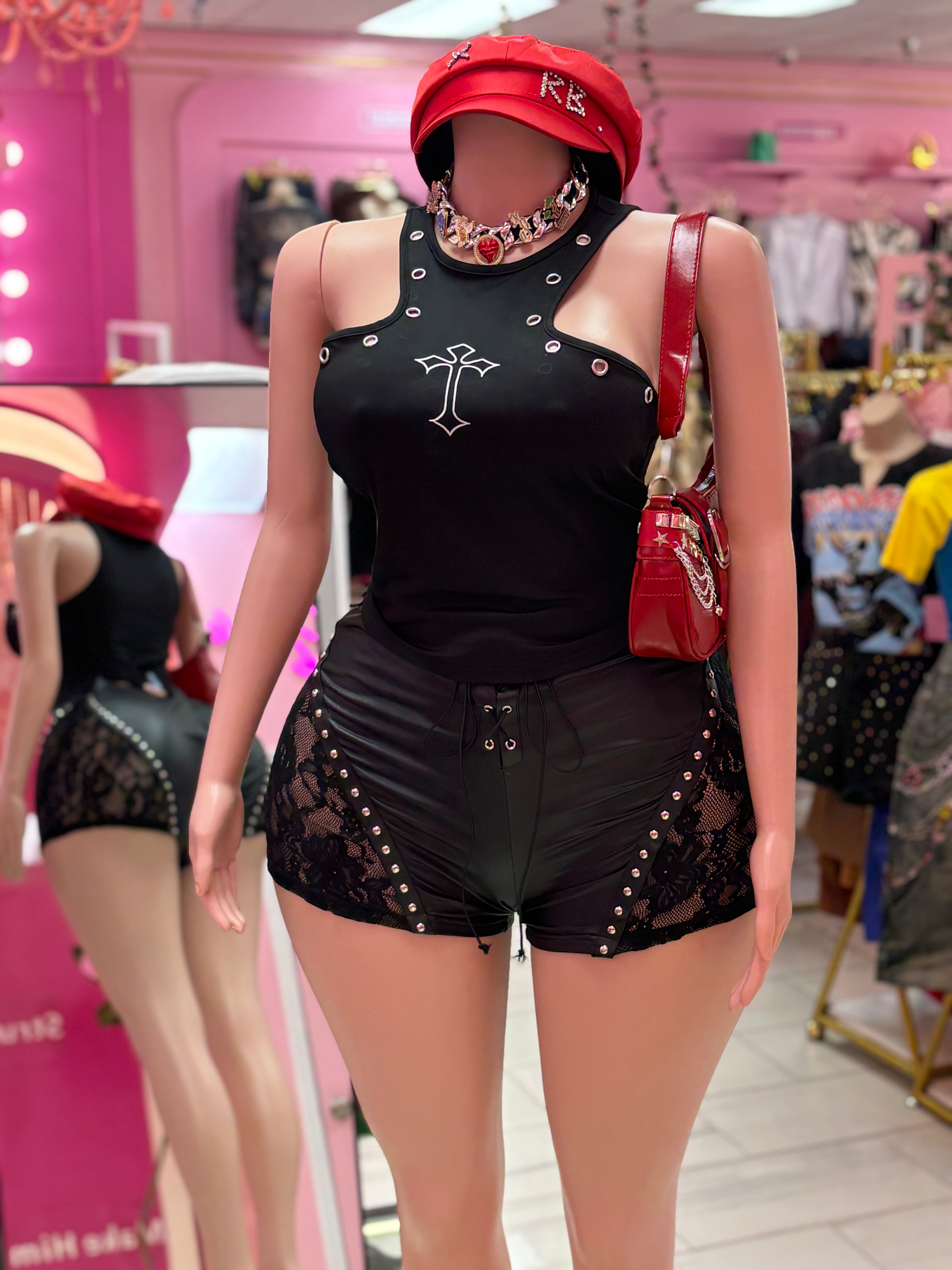 The Crossed Rocker Tee (PLUS)