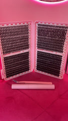 The Lash Tray With Glue And Tweezers