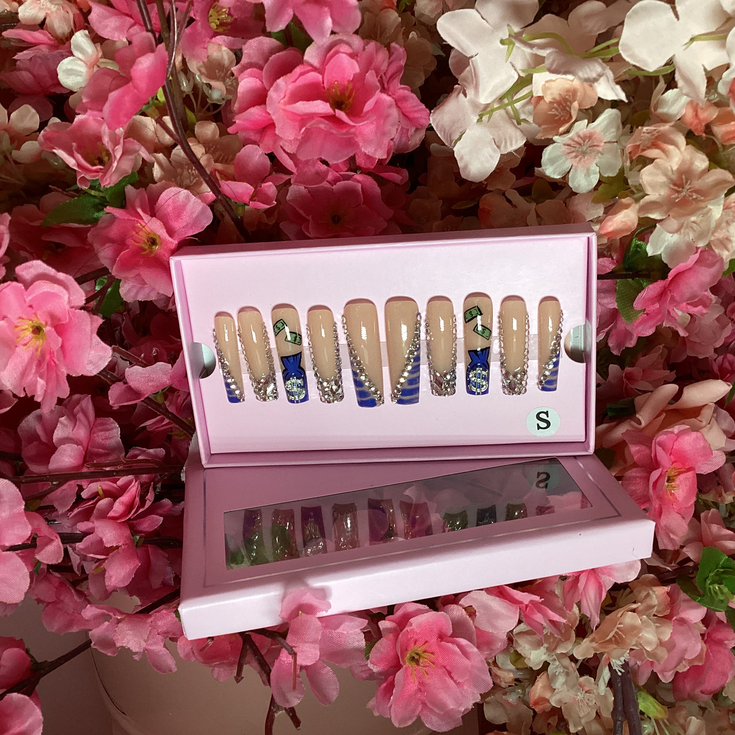 Custom Charmer Press On Nails