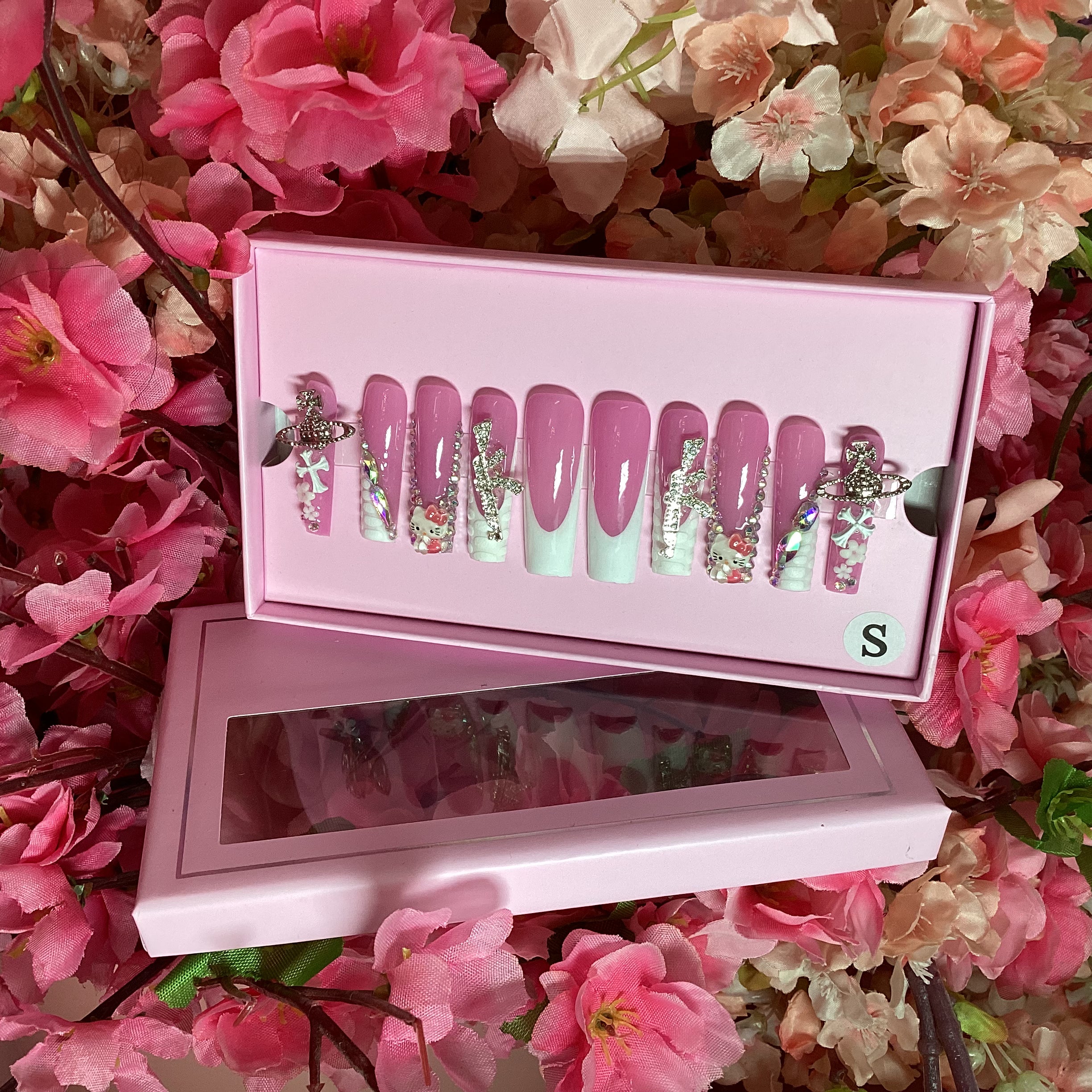 Custom Charmer Press On Nails