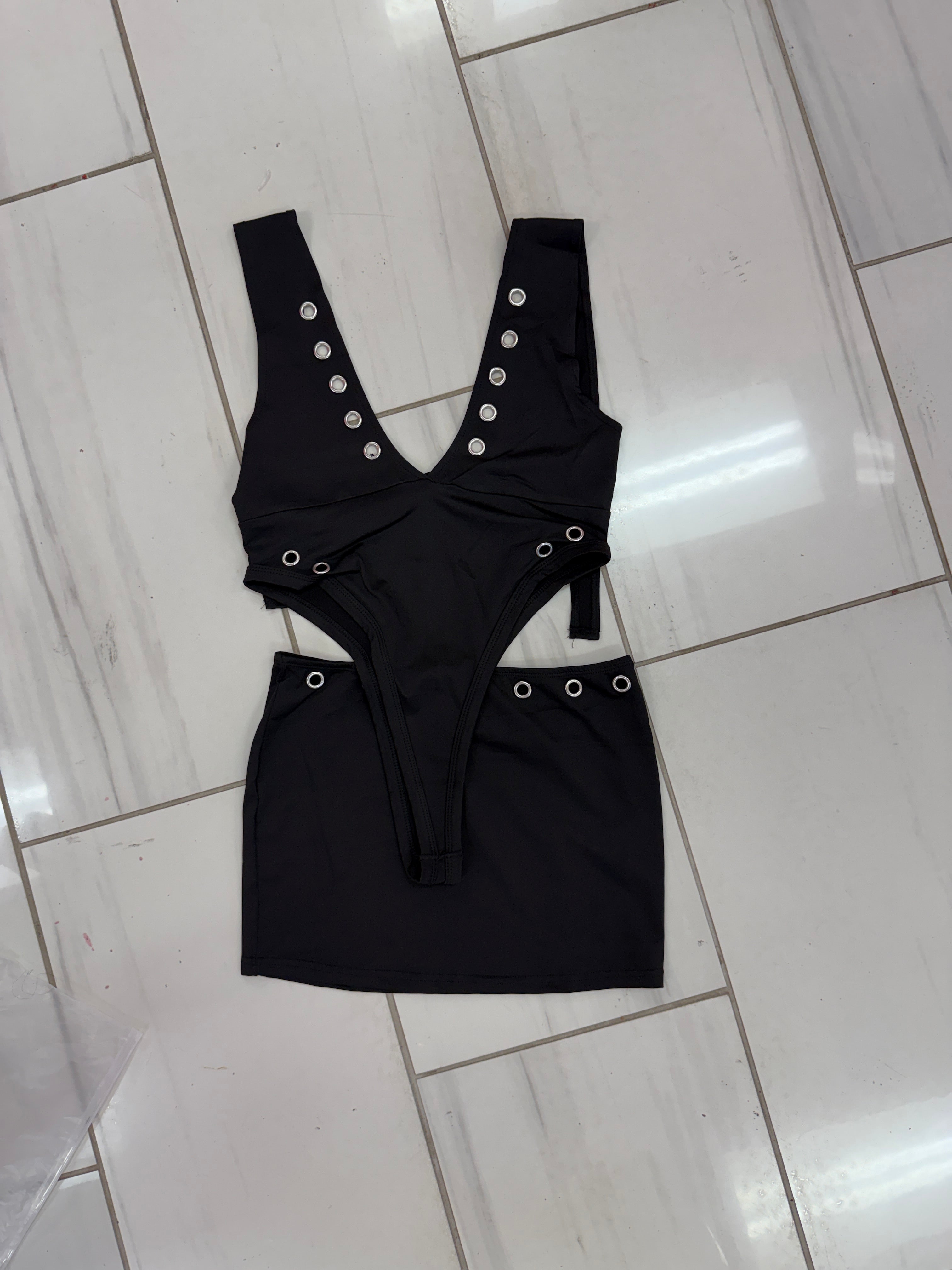 Midnight Temptation Skirt Set
