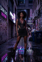Midnight Temptation Skirt Set
