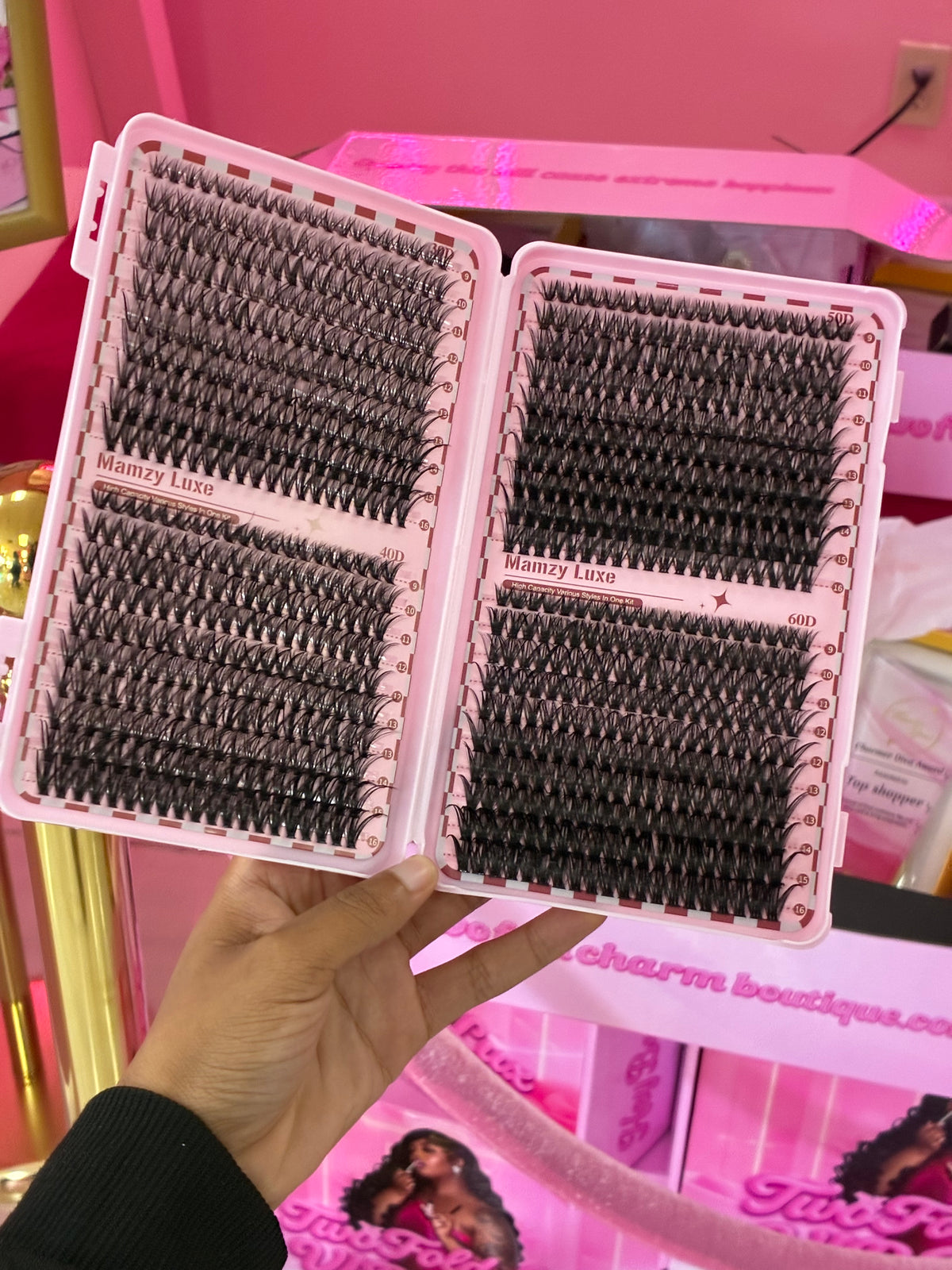 The lash Cluster tray