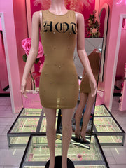The Spiky Fitted Dress