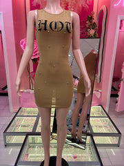 The Spiky Fitted Dress