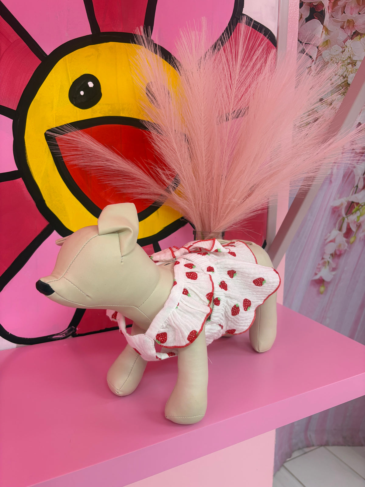 Strawberry Pupcake dress