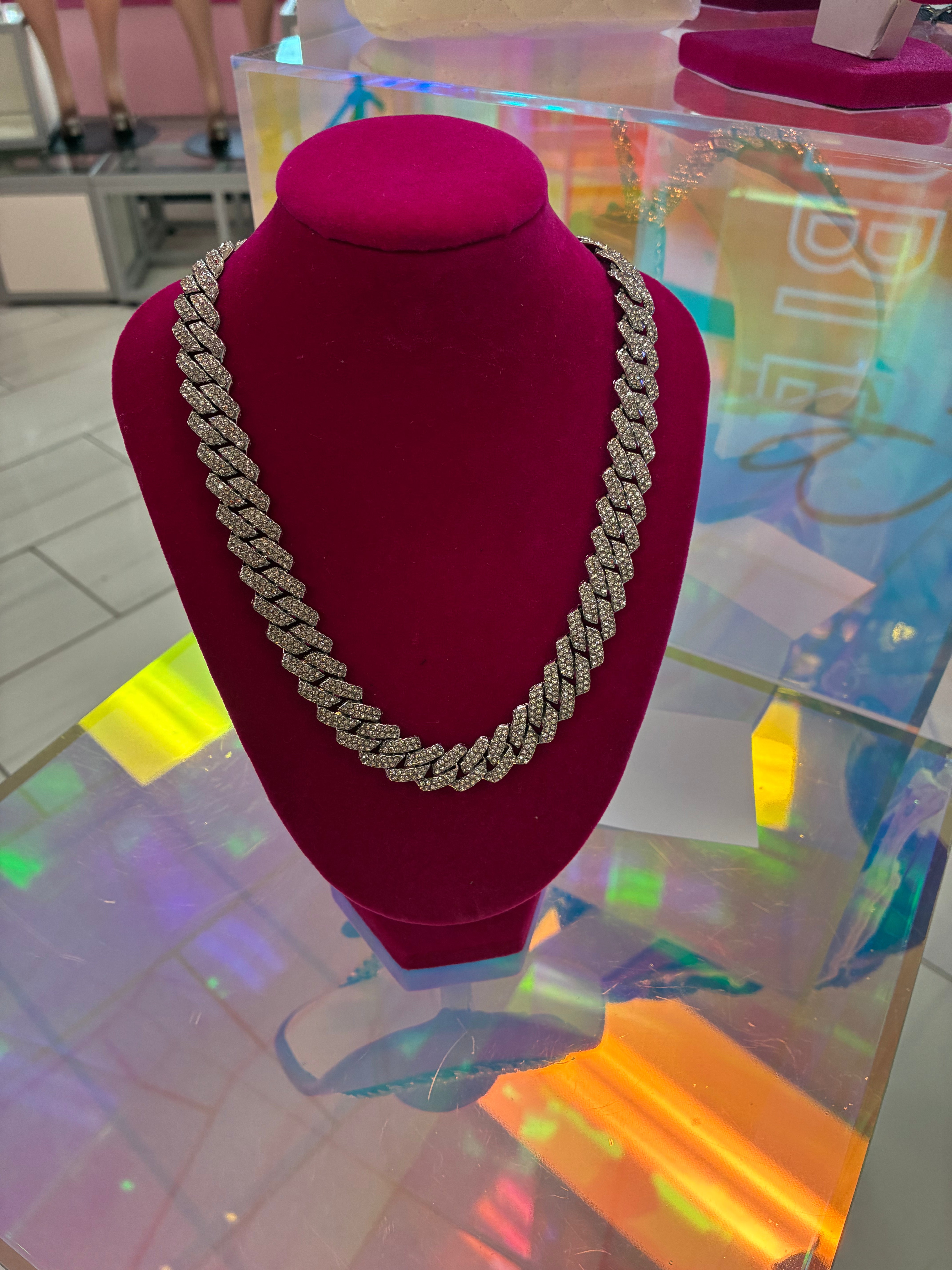 Cuban "Free Band" Necklace Only