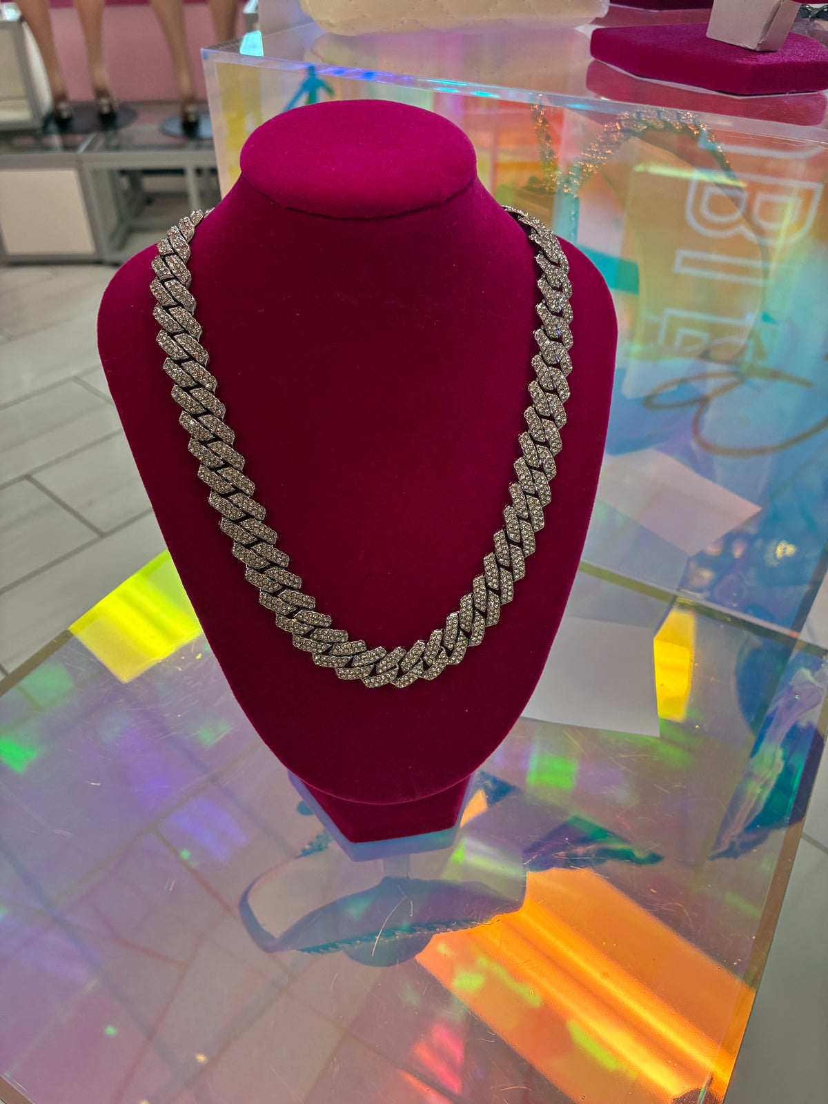 Cuban "Free Band" Necklace Only