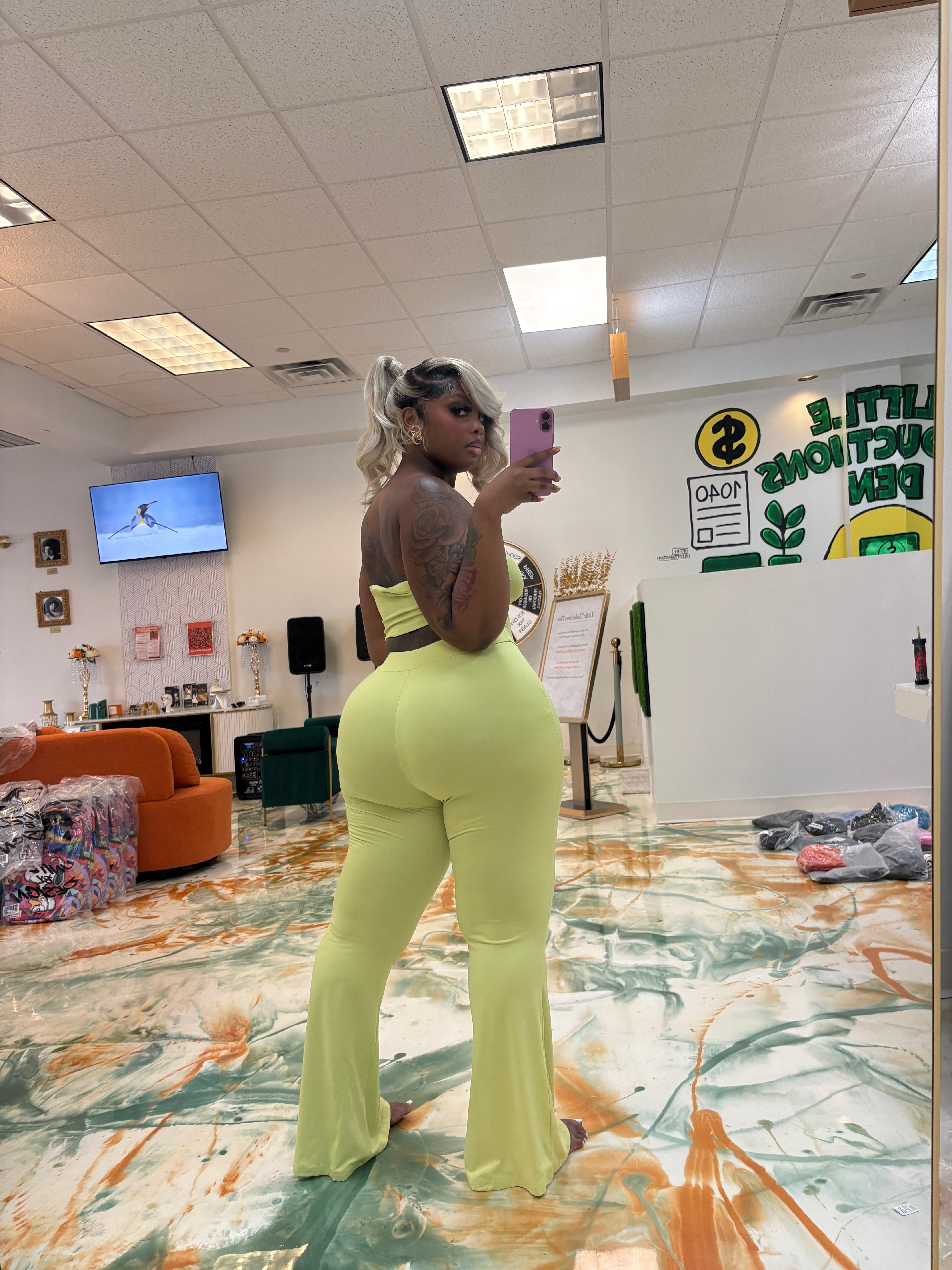 Chartreuse Crush Set