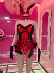 Roulette Ruffle Bunny Costume