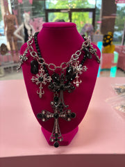 Crosses and Tingz Necklace Set