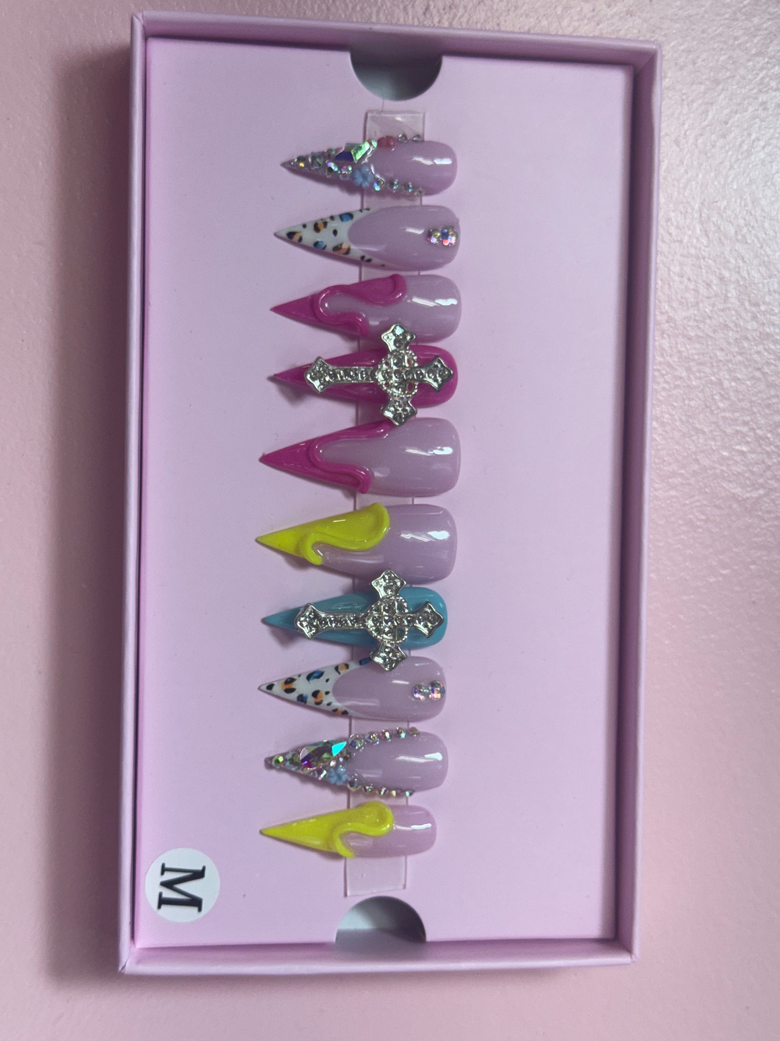 Custom Charmer Press On Nails