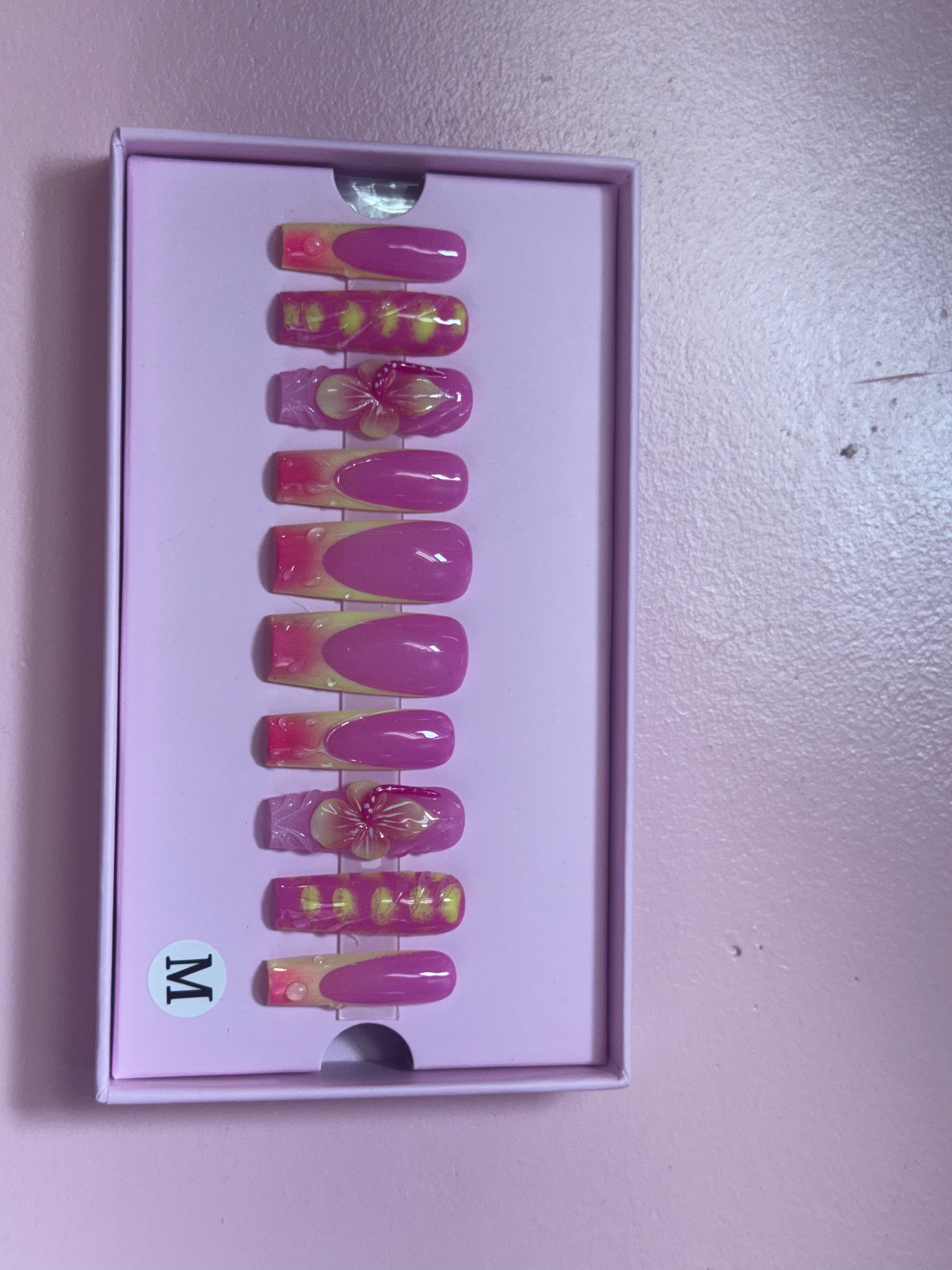 Custom Charmer Press On Nails