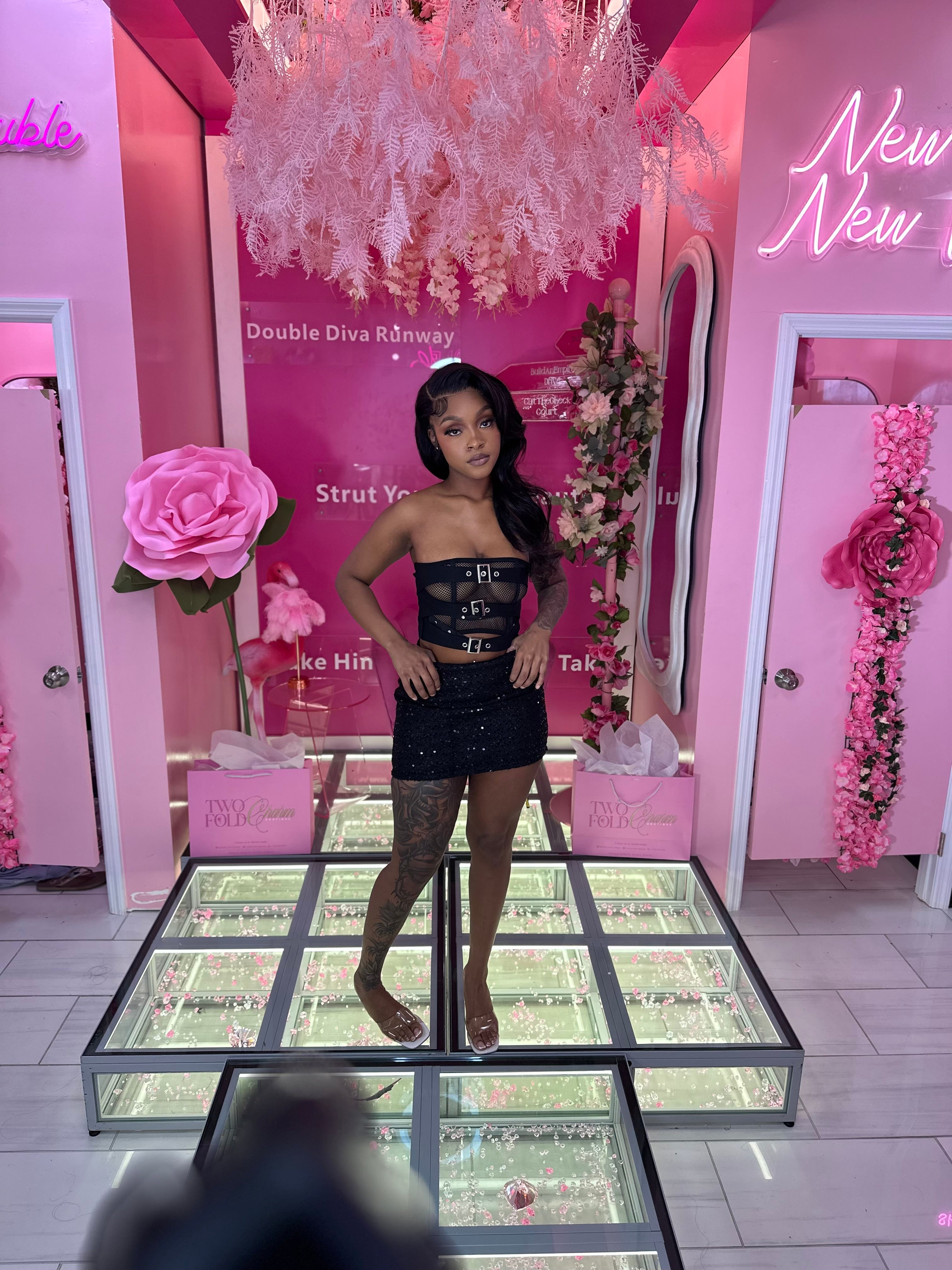 Starlight Sparkle Mini Skirt