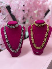 The Star Of the Show Necklace and bracelet set