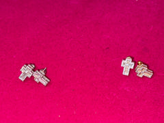 Cross diamond Earrings