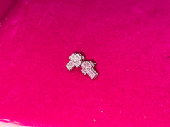 Cross diamond Earrings