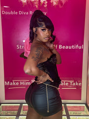 Soft Girl Era Cheetah Lace Corset