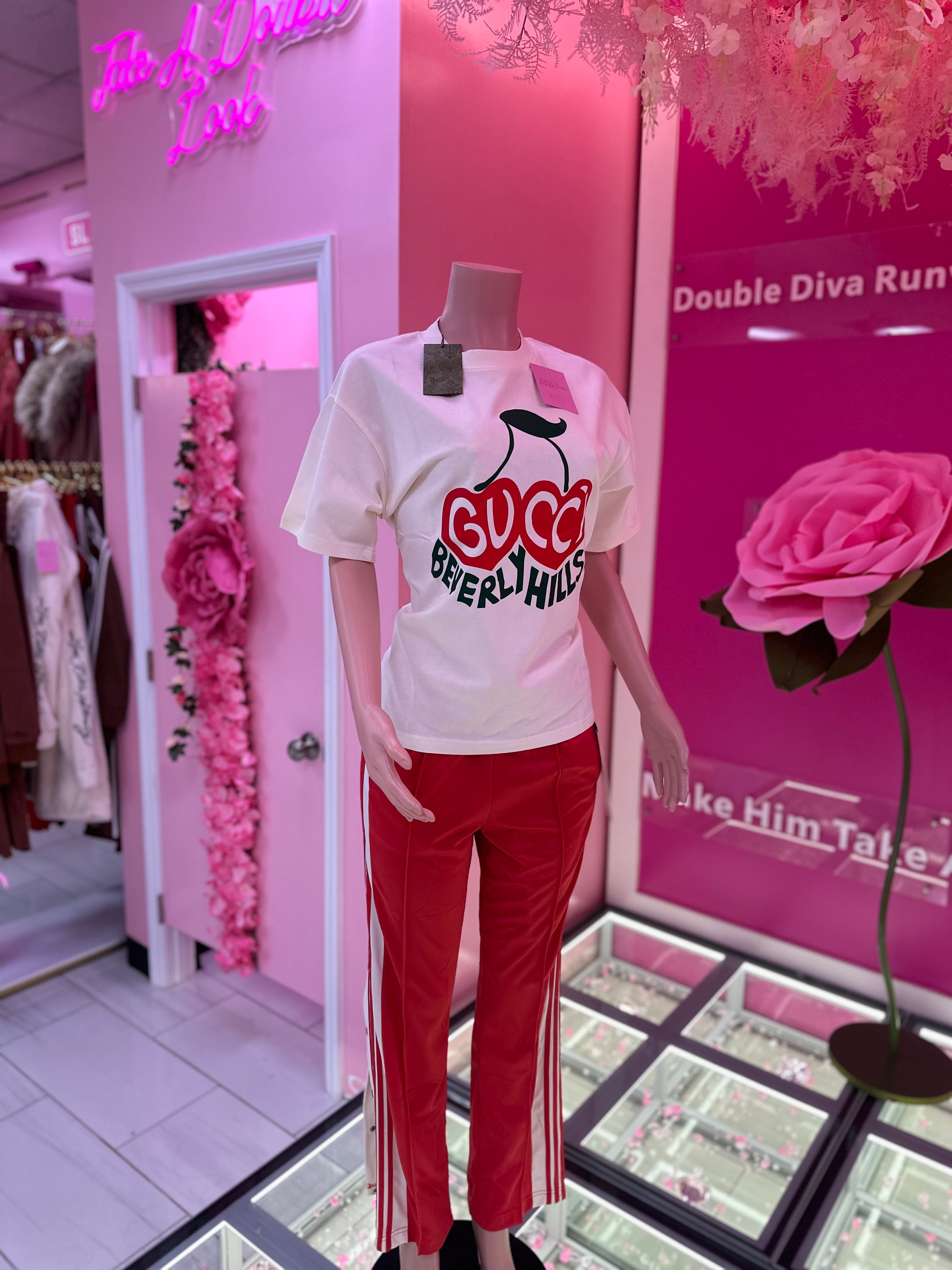 Guccii Signature Cherry Tee (Limited Drop)