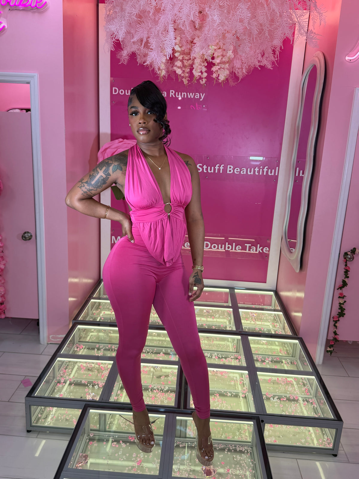 Soft Girl Era Waist Ring & Halter Jumper