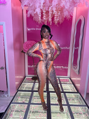 Venom Curve Cutout Jumpsuit