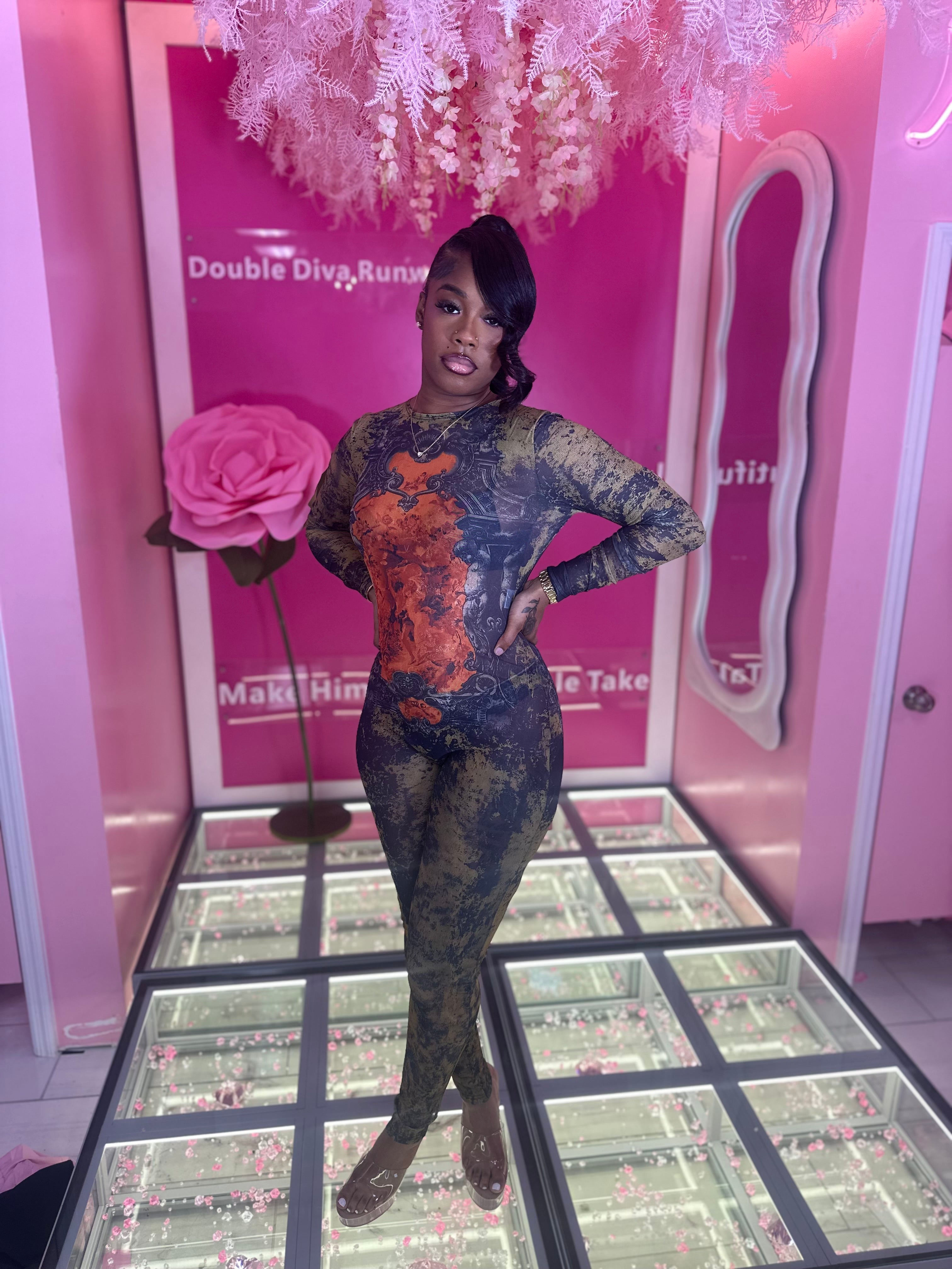 Masterpiece Sheer Jumpsuit