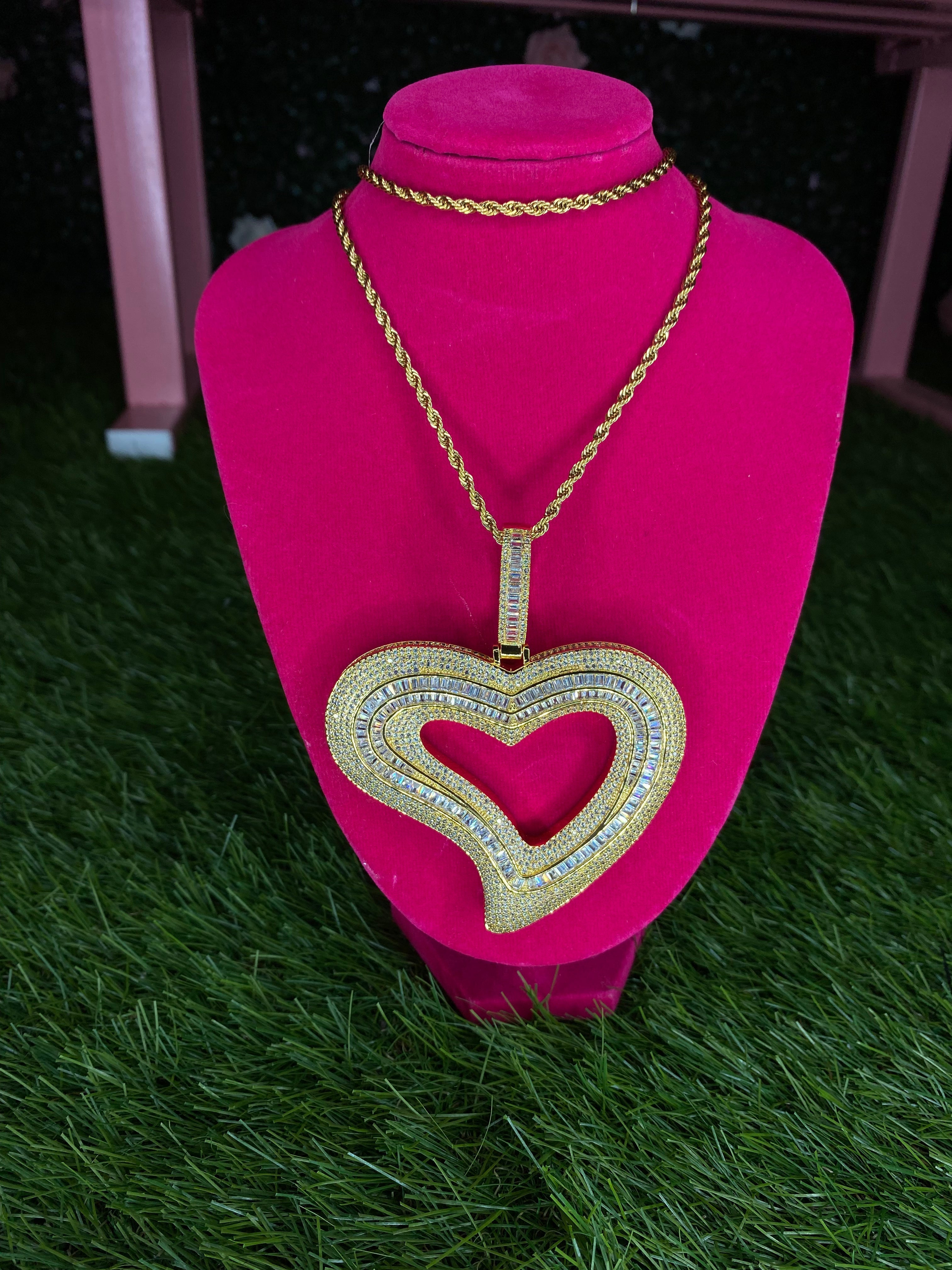 Jayda Wayda Heart Necklace