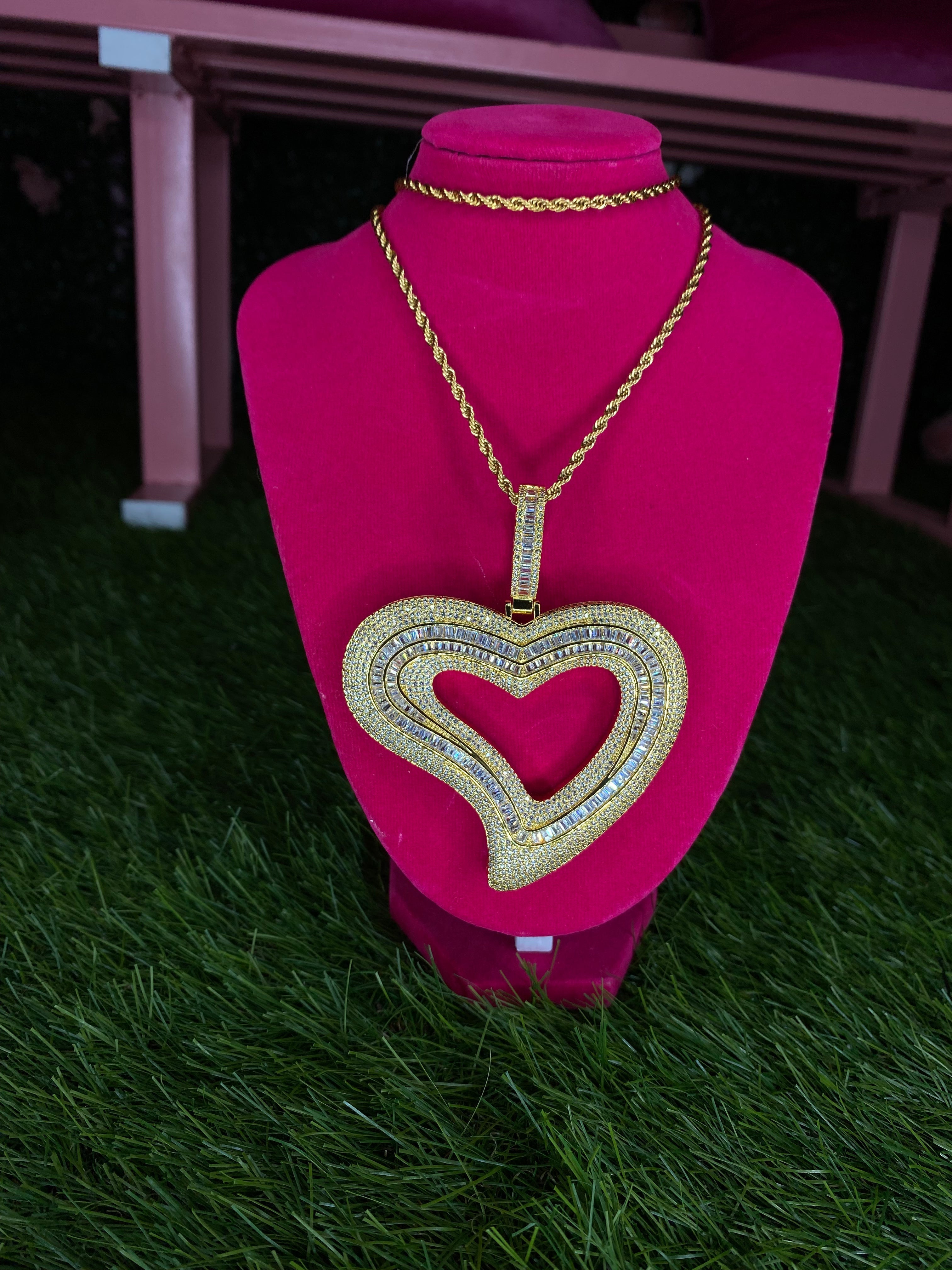 Jayda Wayda Heart Necklace